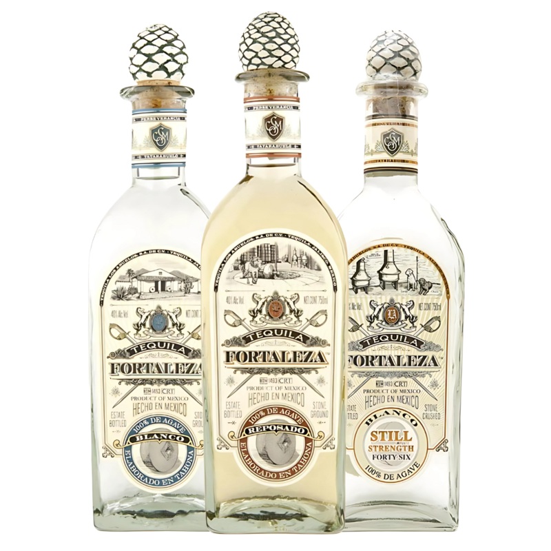 Fortaleza Bundle – Reposado, Blanco Still Strength, Blanco