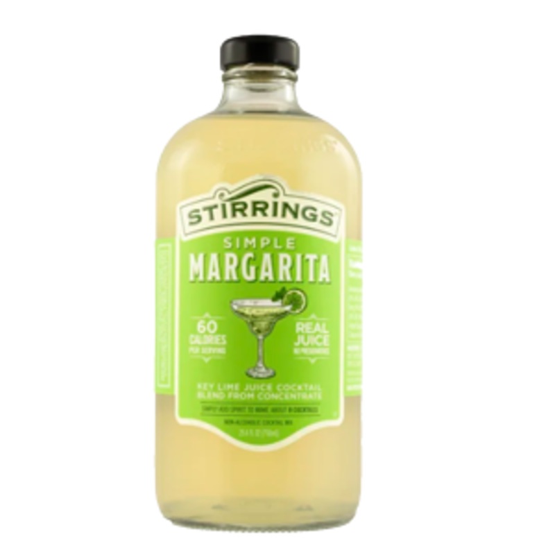 Stirrings Margarita Mix 750ml Bottle