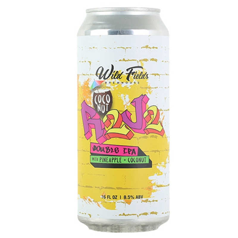 Wild Fields R2J2 W/ Coconut Double IPA 16OZ SINGLE CAN