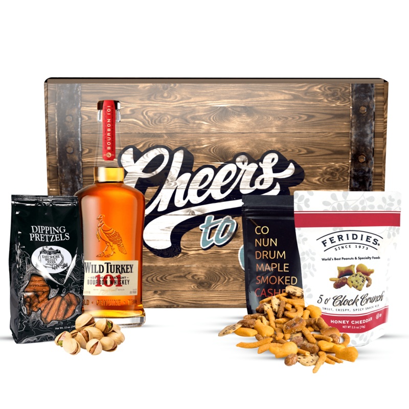 Wild Turkey Gift Basket Cheers
