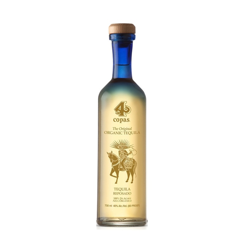 4 Copas Organic Tequila Reposado 750mL