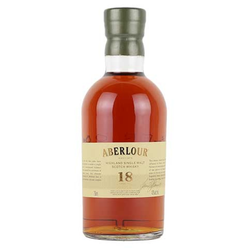 Aberlour 18-Year Old Highland Single Malt Scotch Whisky 750ML BTL
