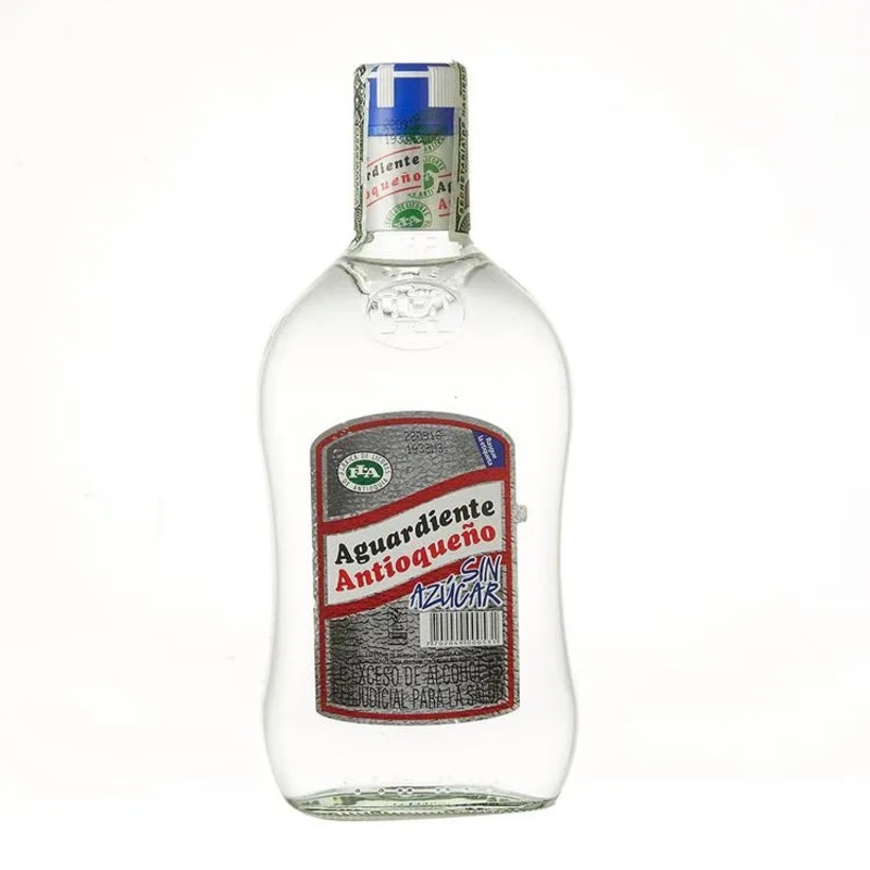 Aguardiente Antioqueo Sin Azucar 750mL