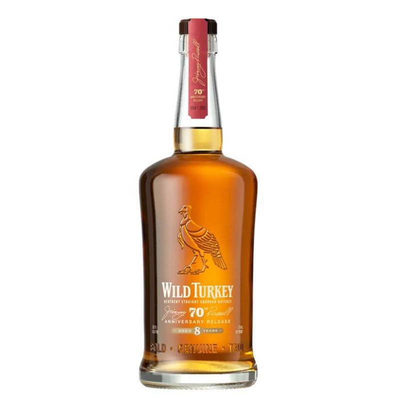 Bourbon Wild Turkey 101 8yr 70th Anniversary