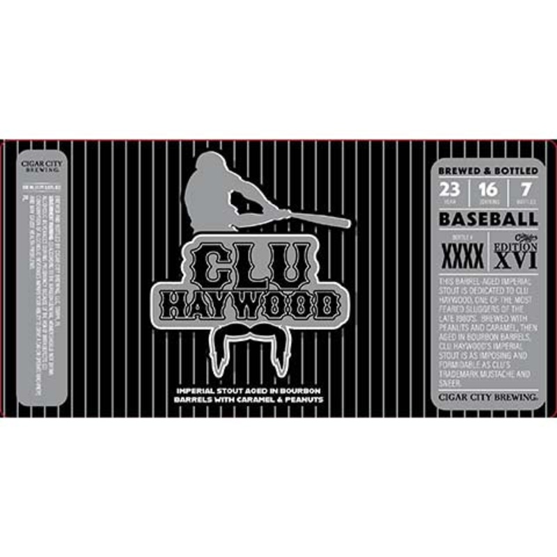 Cigar City Clu Haywood Imperial Stout 500ML BTL