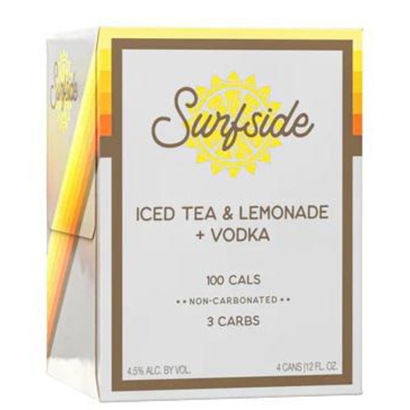 Cocktail Surfside 4pk Vodka, Tea & Lemonade