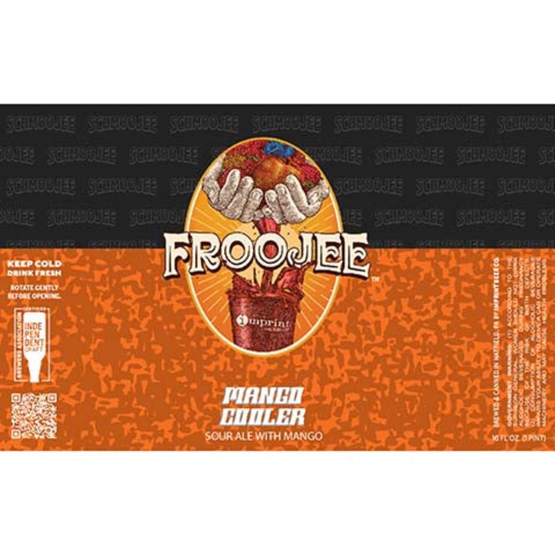 Imprint Beer Froojee Mango Cooler Sour Ale 16OZ SINGLE CAN