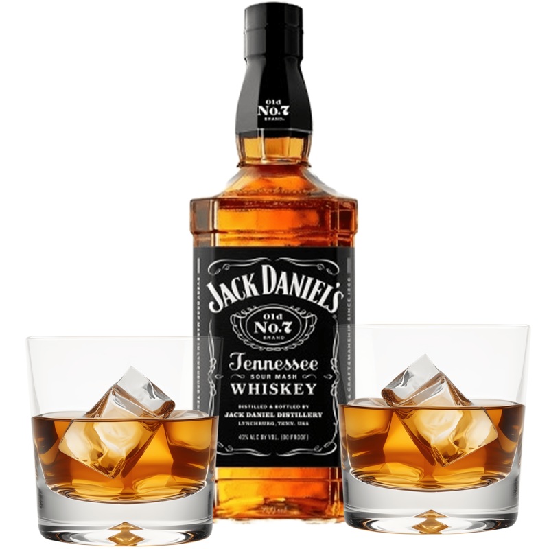 Jack Daniels Whiskey Gift Set Cheers to You