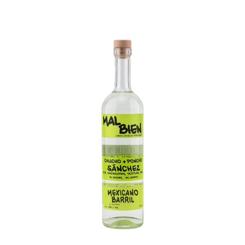 Mal Bien Mezcal Chucho Poncho Sanchez Mexicano Barril 750mL
