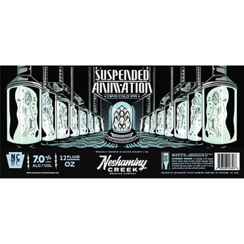 Neshaminy Creek Suspended Animation Cold IPA 12OZ SINGLE CAN