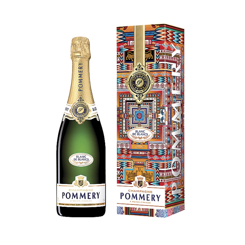 POMMERY CHAMPAGNE BRUT BLANC DE BLANCS W/ GIFT BOX 750ML 750ML