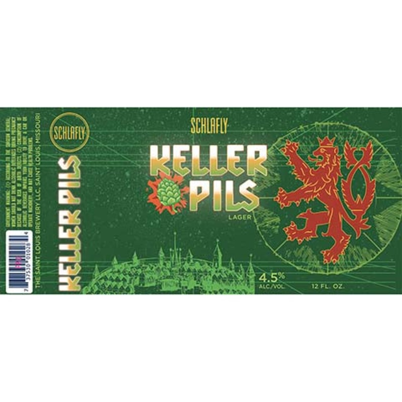 Schlafly Heller Pils Lager 12OZ SINGLE CAN