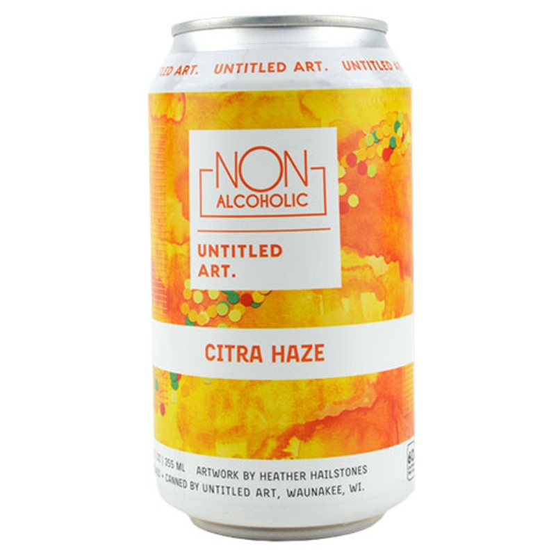 Untitled Art Citra Haze NON-ALCOHOLIC 12OZ SINGLE CAN