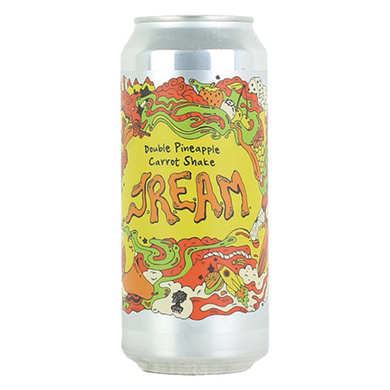 Burley Oak Double Pineapple Carrot Shake JREAM Sour Ale 16OZ SINGLE CAN
