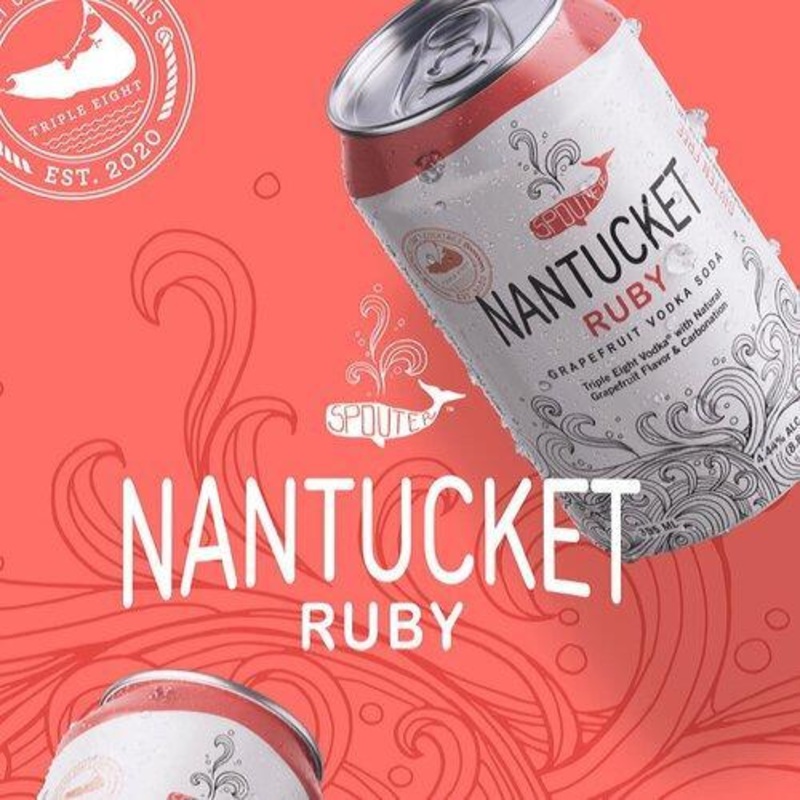 Cocktail Nantucket 4pk Ruby Grapefruit Vodka Soda 705639