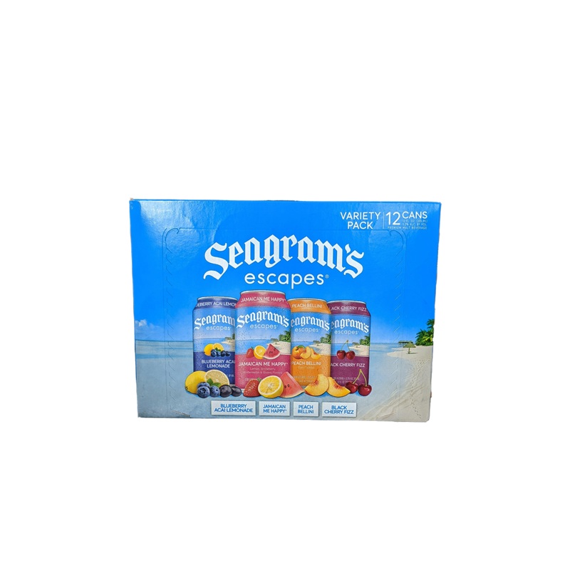 Seagrams Escapes Variety 12 Pack Cans