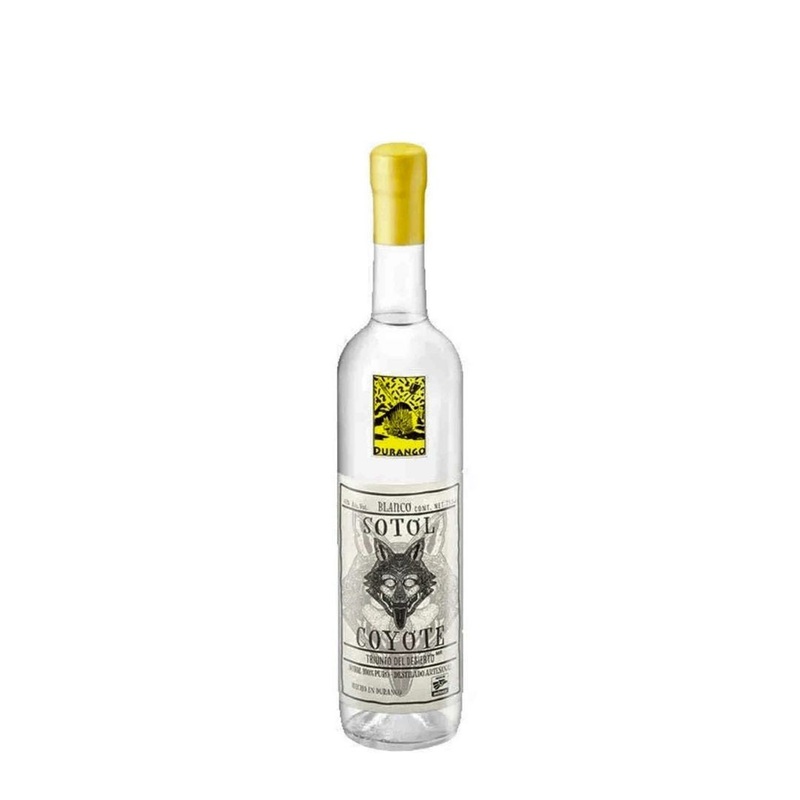 Sotol Coyote Durango Blanco Triunfo del Desierto Dasylirion Texano 43%ALC 750mL