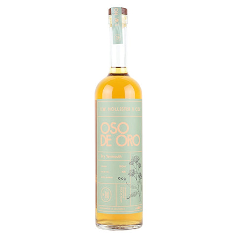 T.W. Hollister Oso De Oro Dry Vermouth 750ML BTL