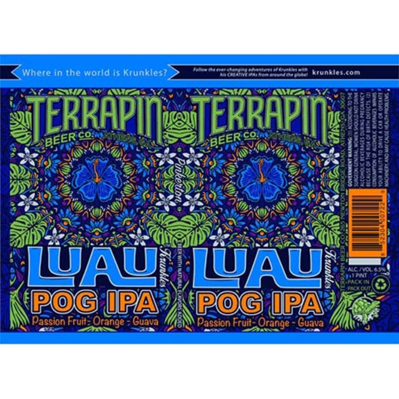 Terrapin Luau Krunkles POG IPA 750ML BTL