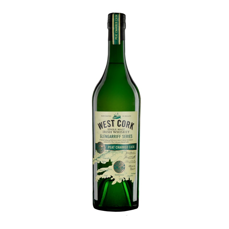 West Cork Whiskey Gleng Peat Char 750ML 750ml Bottle