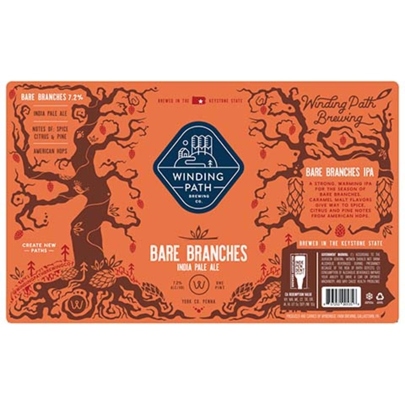 Winding Path Bare Branches IPA 16OZ SINGLE CAN