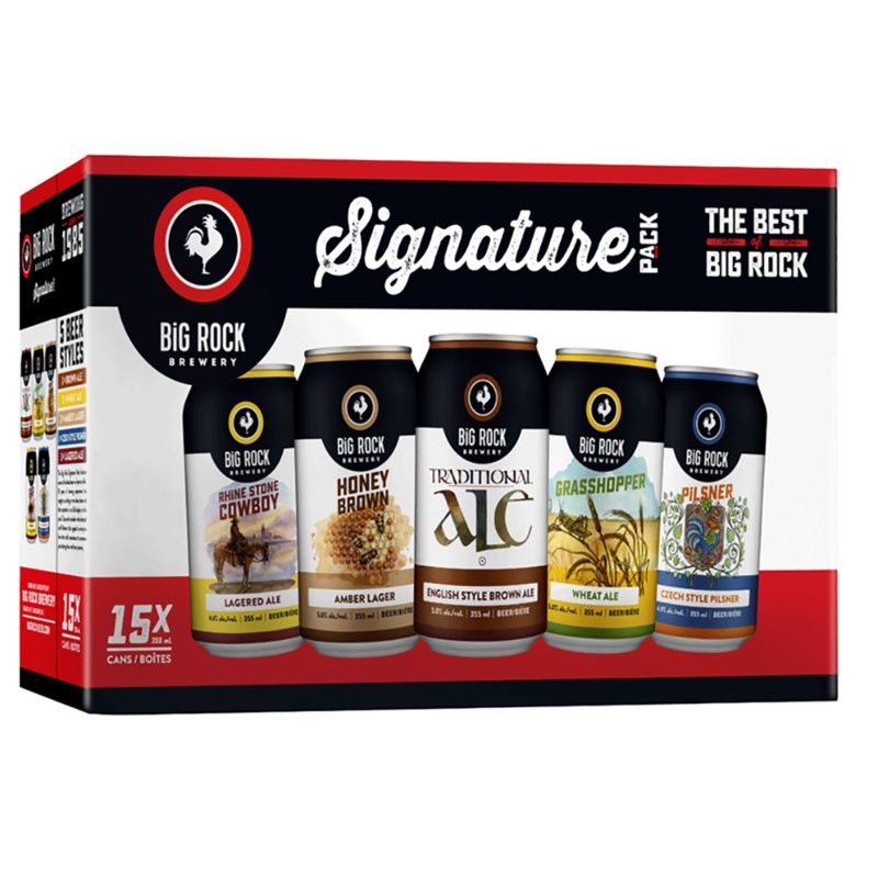 BIG ROCK VARIETY PCK 12 CANS