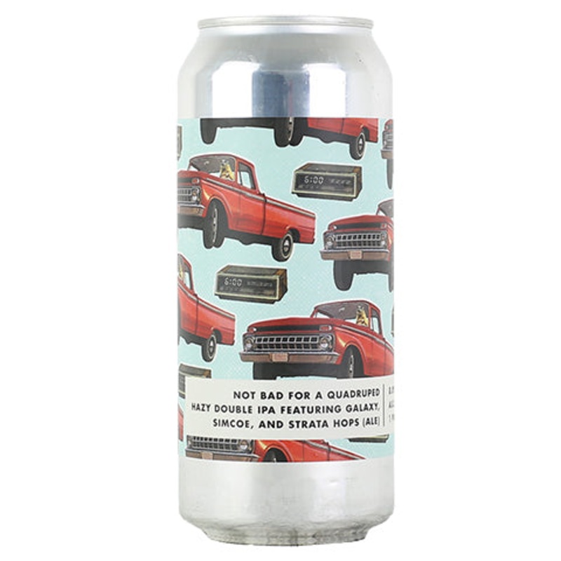 Bottle Logic Not Bad for a Quadruped Hazy DIPA 16OZ SINGLE CAN