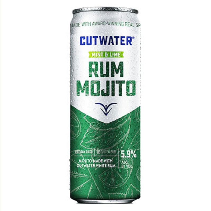 Cutwater Rum Mojito Lime & Mint 12OZ CAN