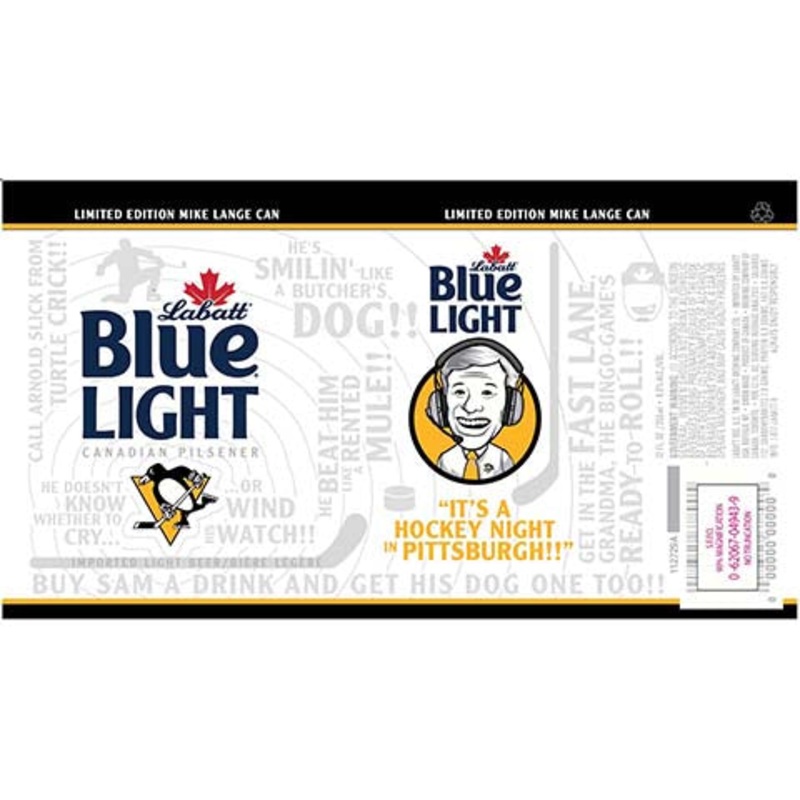 Labatt Blue Light Canadian Pilsener 12OZ SINGLE CAN
