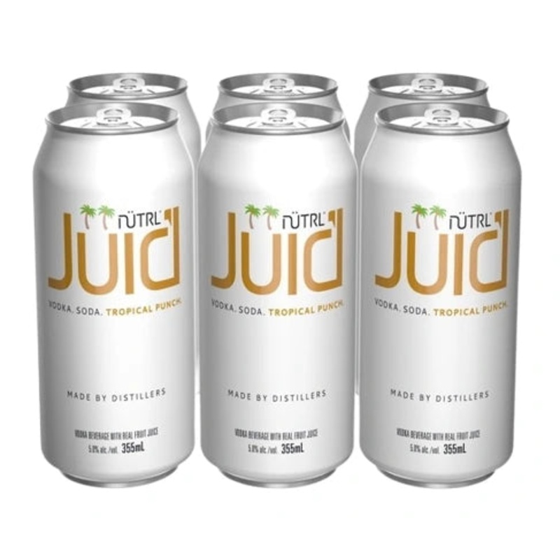 NUTRL VODKA SODA JUIC’D TROPICAL PUNCH 355ML 6PK CAN @ St. Albert [1029978] 2130 ml