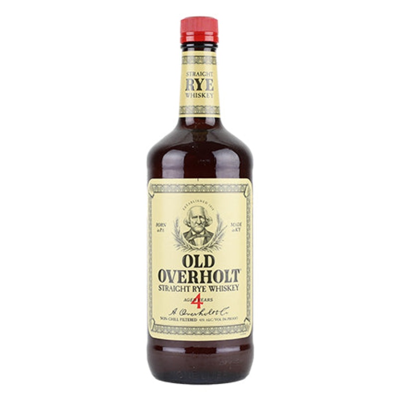Old Overholt 4yr Straight Rye Whiskey 1L BTL