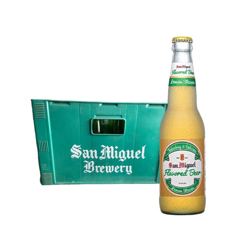 San Miguel Flavored Beer Lemon Bottle 330ml x24