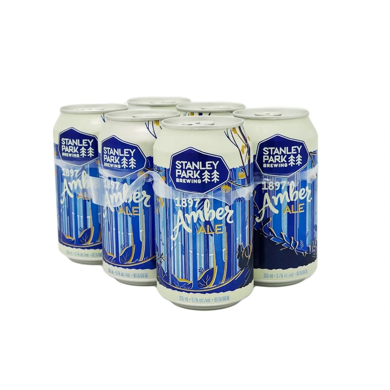 STANLEY PARK 1897 AMBER ALE 355ML 6PK CAN @ Emerald Hills [1004409] 2130 ml