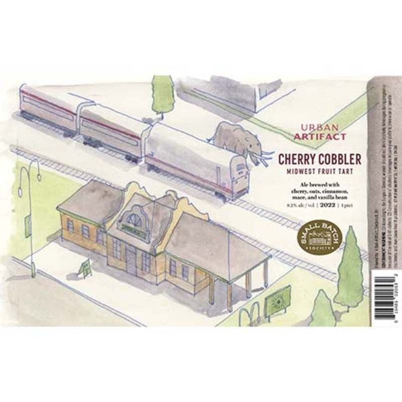 Urban Artifact Cherry Cobbler Midwest Fruit Tart Ale 16OZ SINGLE CAN