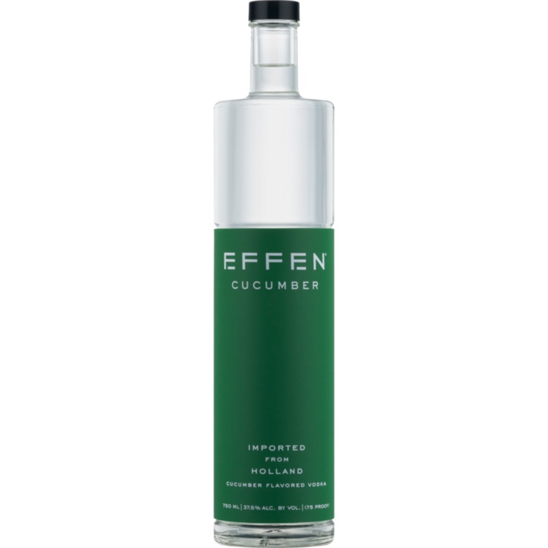 EFFEN CUCUMBER FLAVORED VODKA 75 750ML 750ML