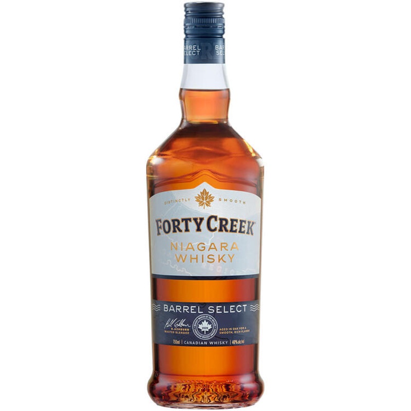 FORTY CREEK CANADIAN WHISKY BARREL SELECT 80 750ML 750ML
