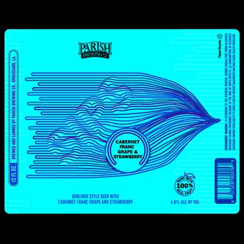 Parish Cabernet Franc Grape & Strawberry 12OZ SINGLE CAN