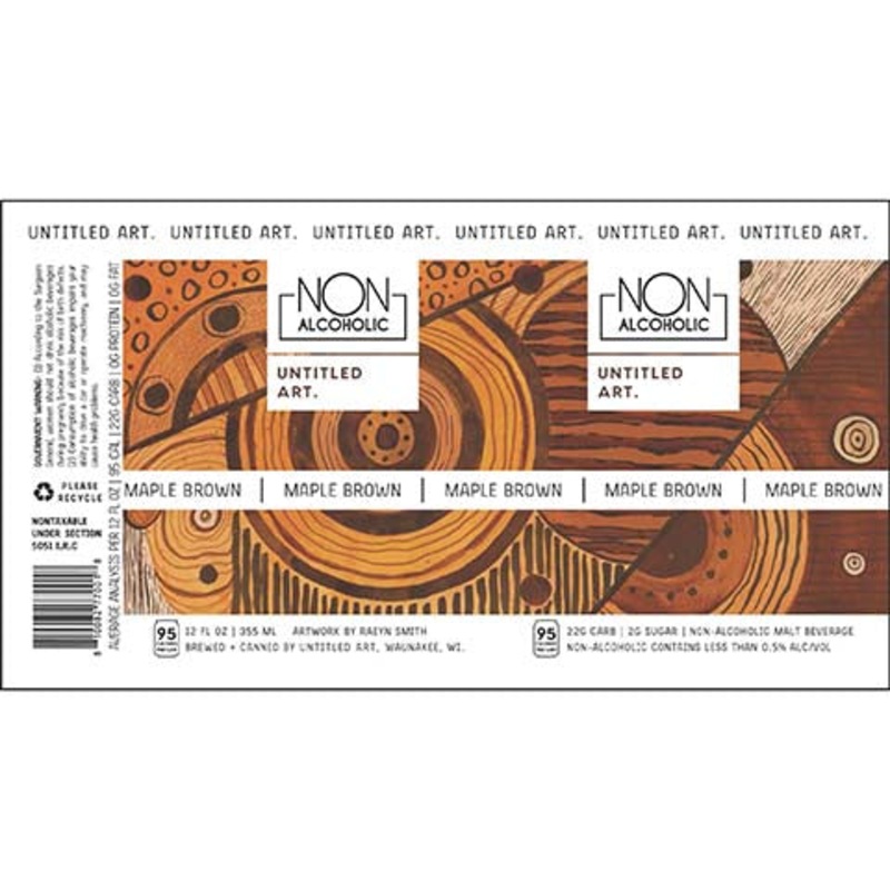 Untitled Art Maple Brown (Non-Alcoholic) 12OZ SINGLE CAN