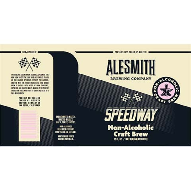 AleSmith Speedway Craft Brew (Non-Alcoholic) 12OZ SINGLE CAN