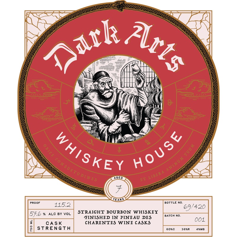 Dark Arts Whiskey House 7 Year Bourbon Pineau des Charentes Finish