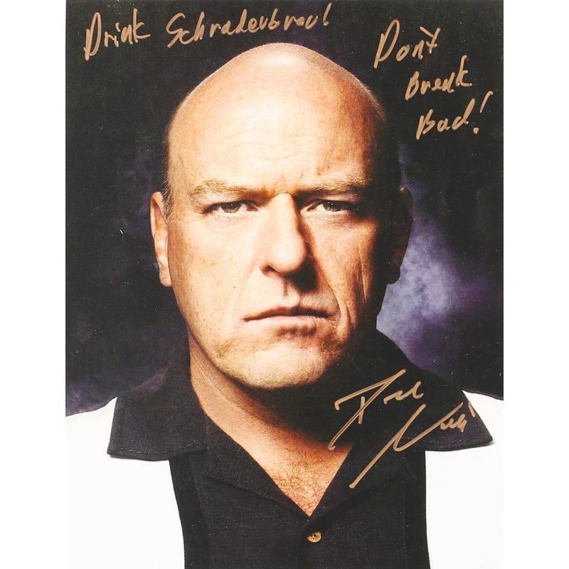 Dean Norris Autographed Picture 1 Piece