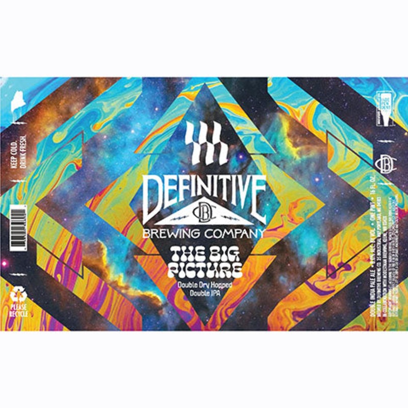 Definitive The Big Picture Double Dry Hop DIPA 16OZ SINGLE CAN
