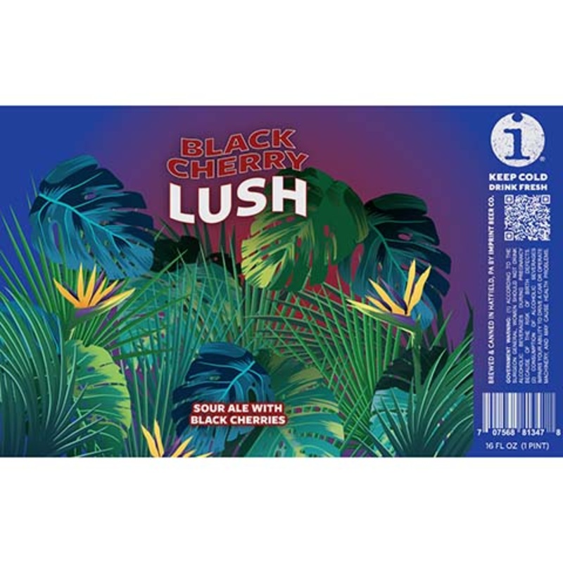 Imprint Beer Black Cherry Lush Sour Ale 16OZ SINGLE CAN