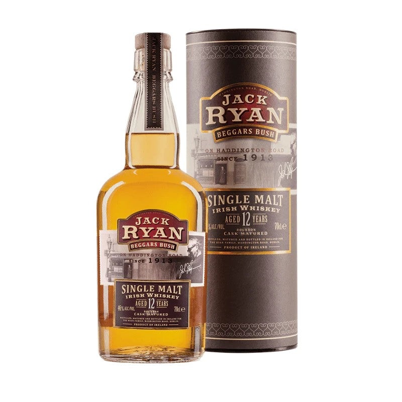Jack Ryan Beggars Bush 12yr Single Malt Irish Whisky 750ML BTL
