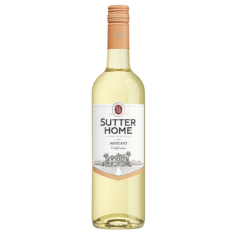 SUTTER HOME MOSCATO CALIFORNIA 750ML 750ML