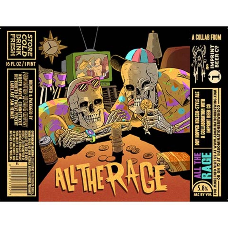 Abomination All The Rage Kolsch 16OZ SINGLE CAN
