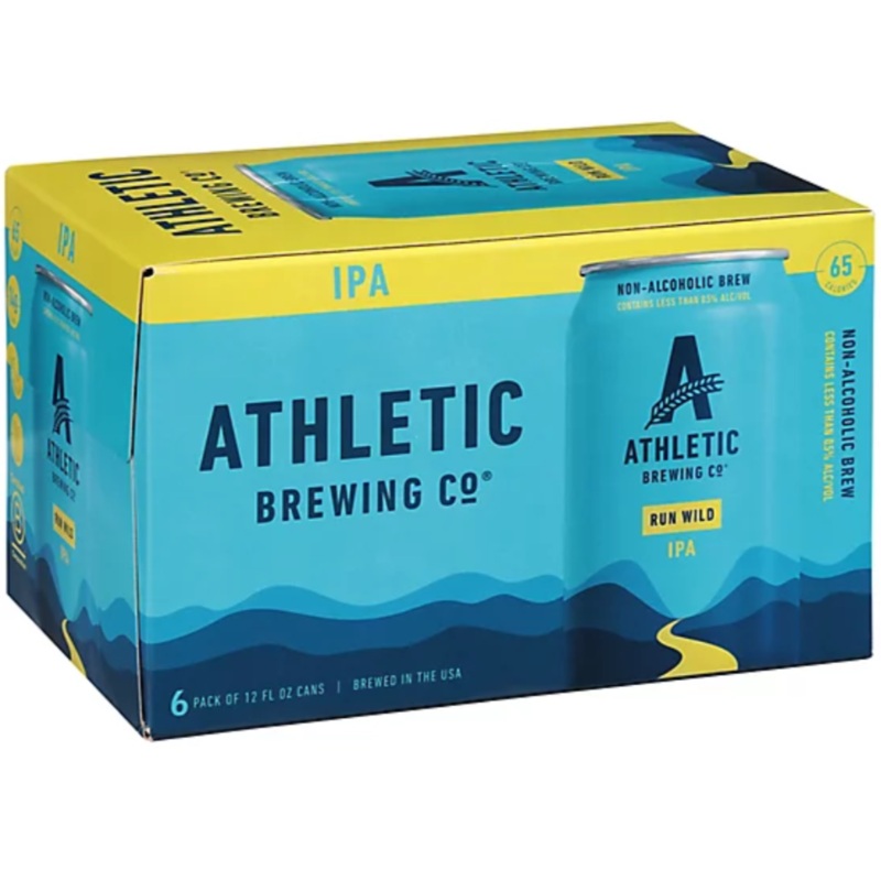Athletic Brewing Run Wild NA IPA 6PK