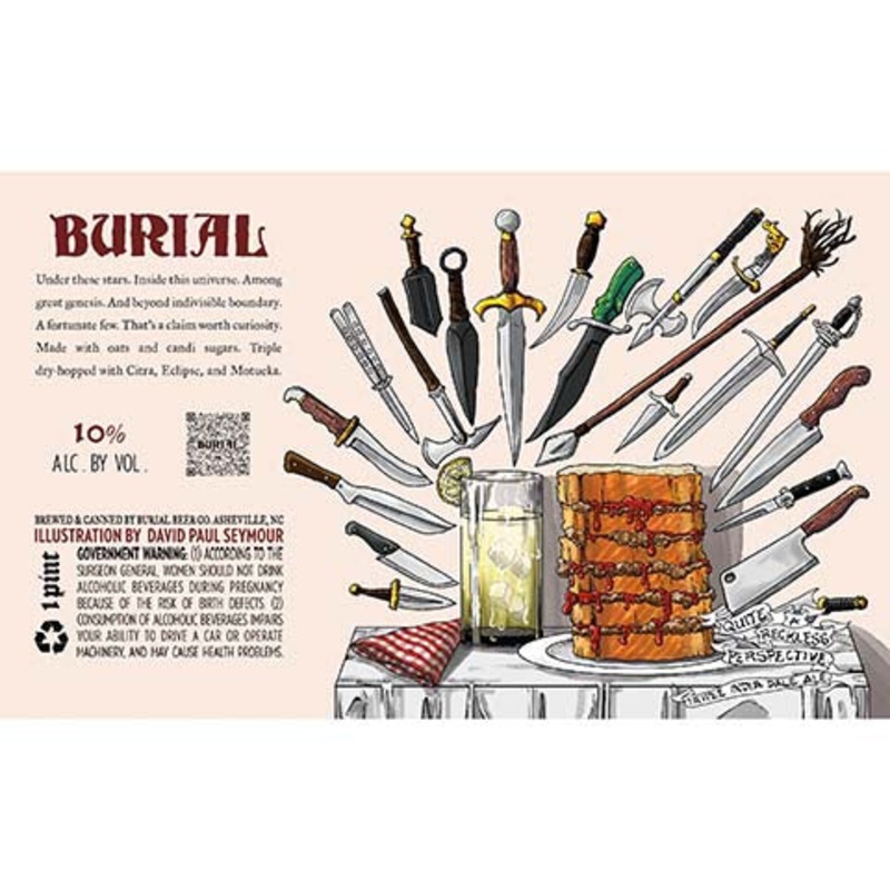 Burial Quite A Reckless Perspective TIPA 16OZ SINGLE CAN