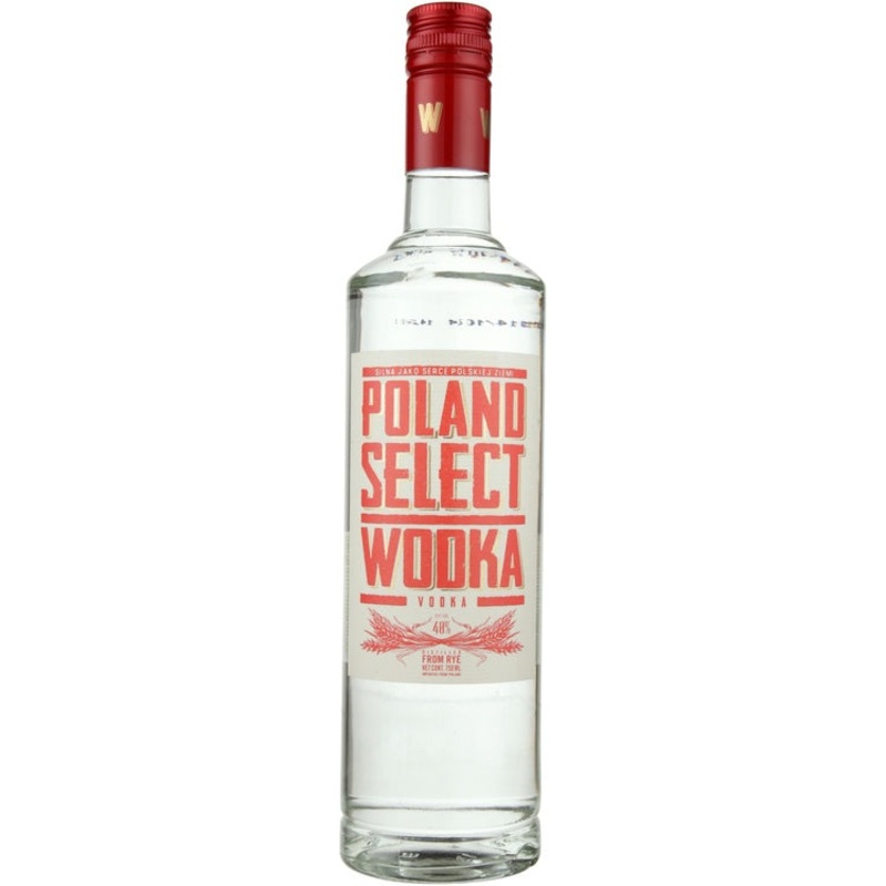POLAND SELECT VODKA WODKA 80 750ML 750ML