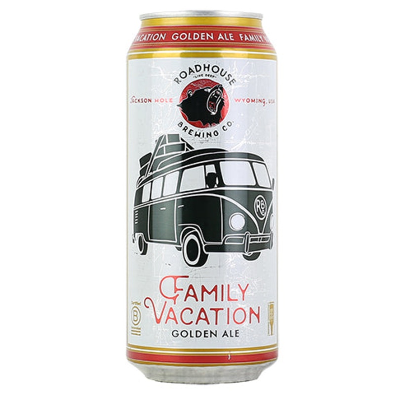 Roadhouse Family Vacation Golden Ale 16OZ SINGLE CAN